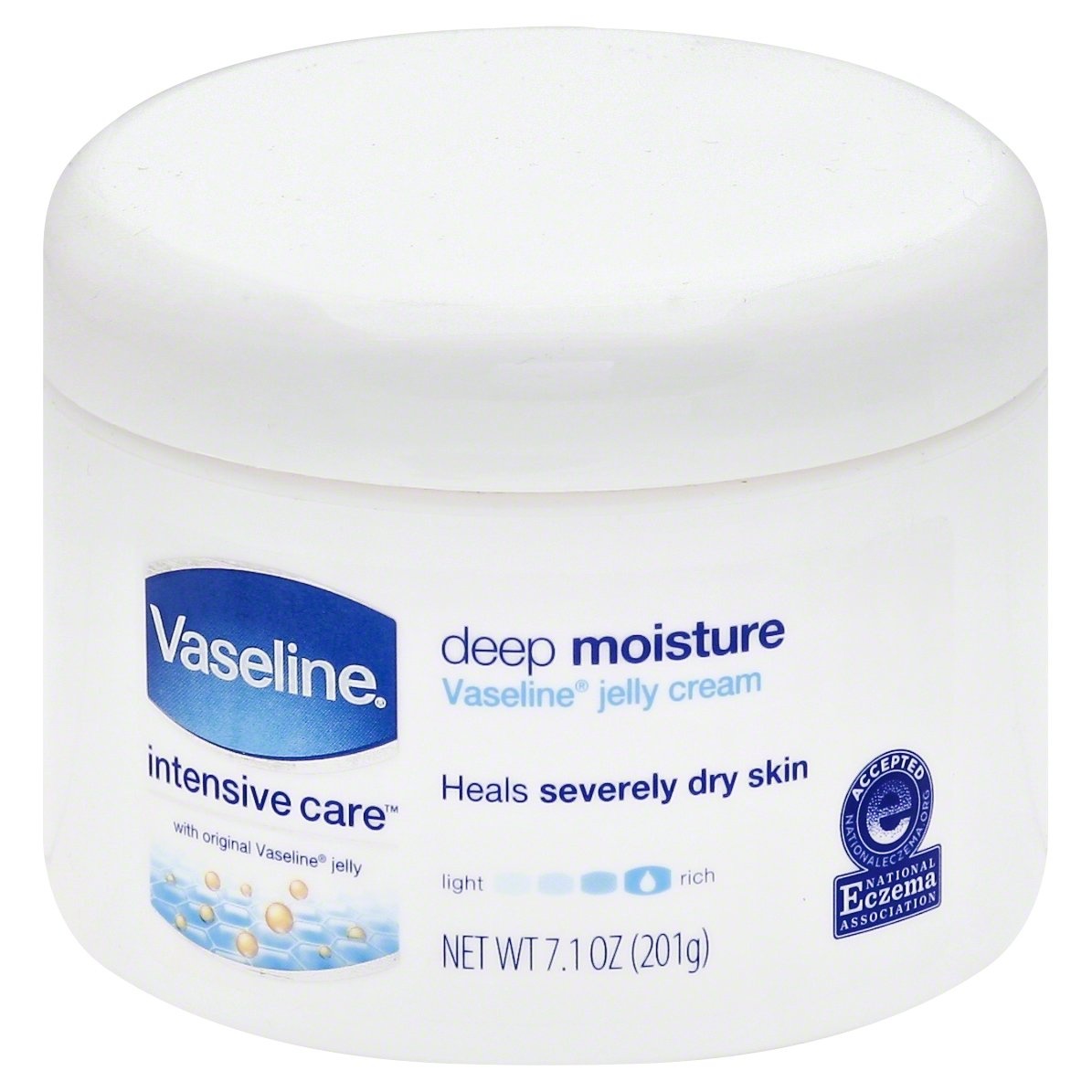 slide 1 of 2, Vaseline Intensive Care Deep Moisture Jelly Cream, 7.1 oz