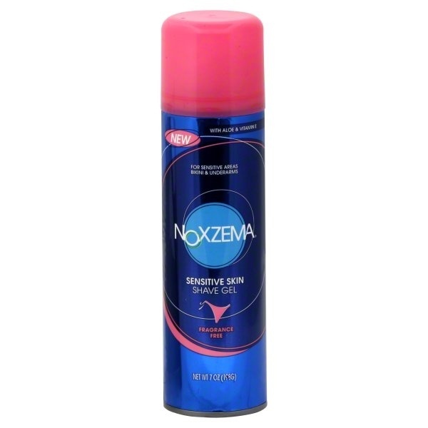 slide 1 of 1, Noxzema Sensitive Skin Shave Gel, 7 oz