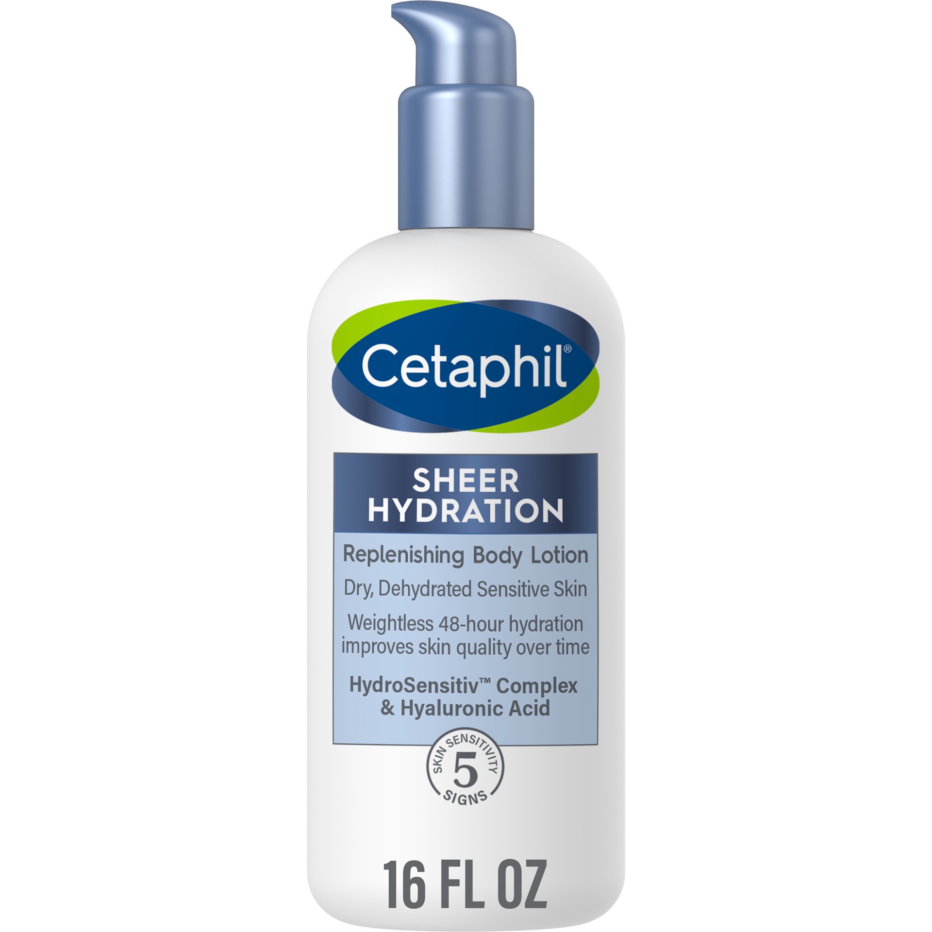 slide 10 of 10, Cetaphil Sheer Hydration Replenishing Body Lotion 16 fl oz, 16 fl oz