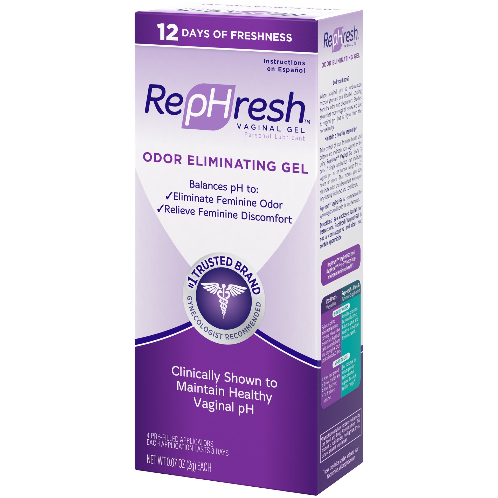 slide 4 of 4, RepHresh Odor Eliminating Gel 0.07 oz, 0.07 oz