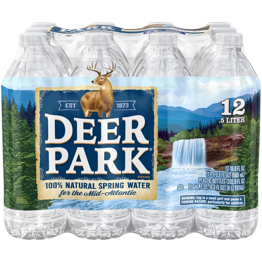 slide 1 of 1, Deer Park Spring Water Bottles, 202.8 fl oz