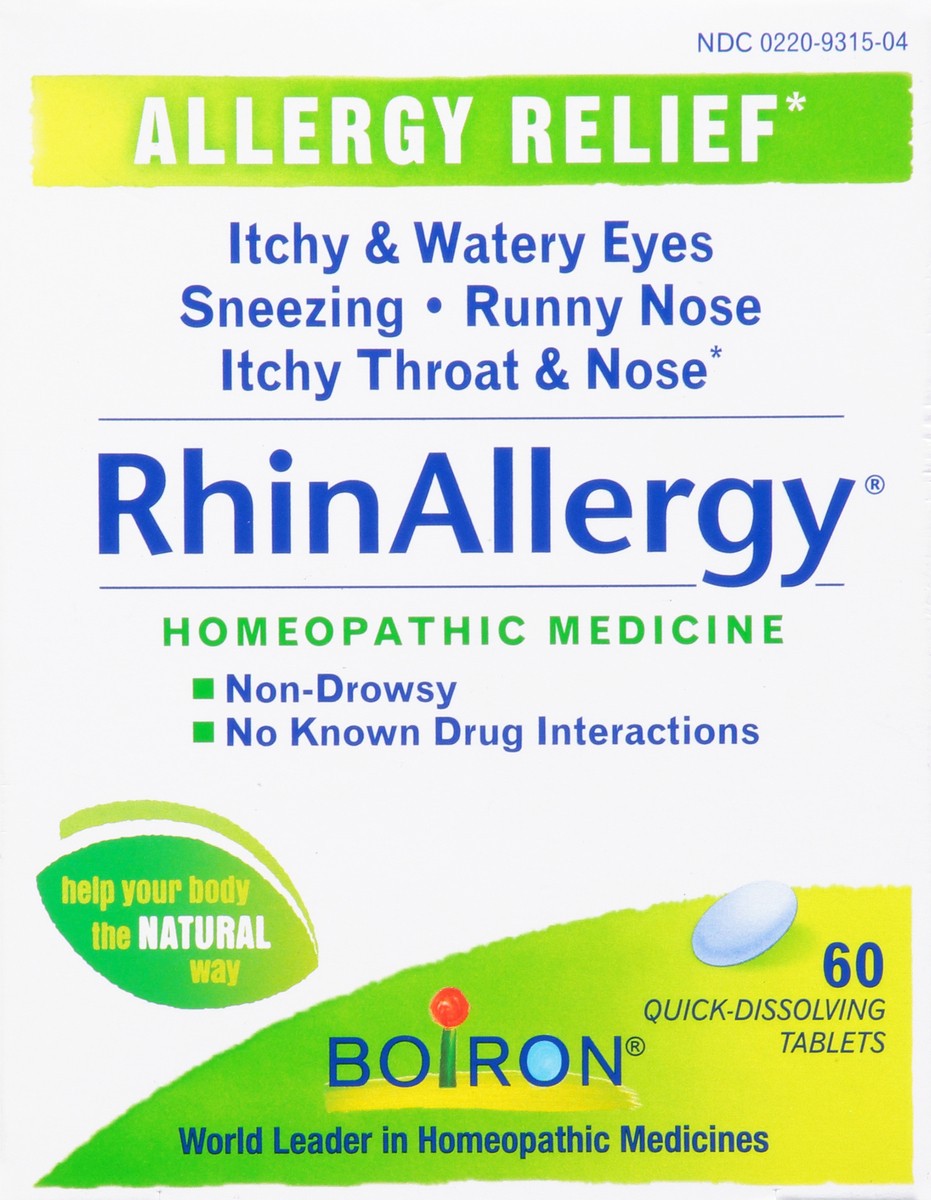 slide 2 of 9, Boiron Usa Rhinallergy (Sabadil), 60 ct