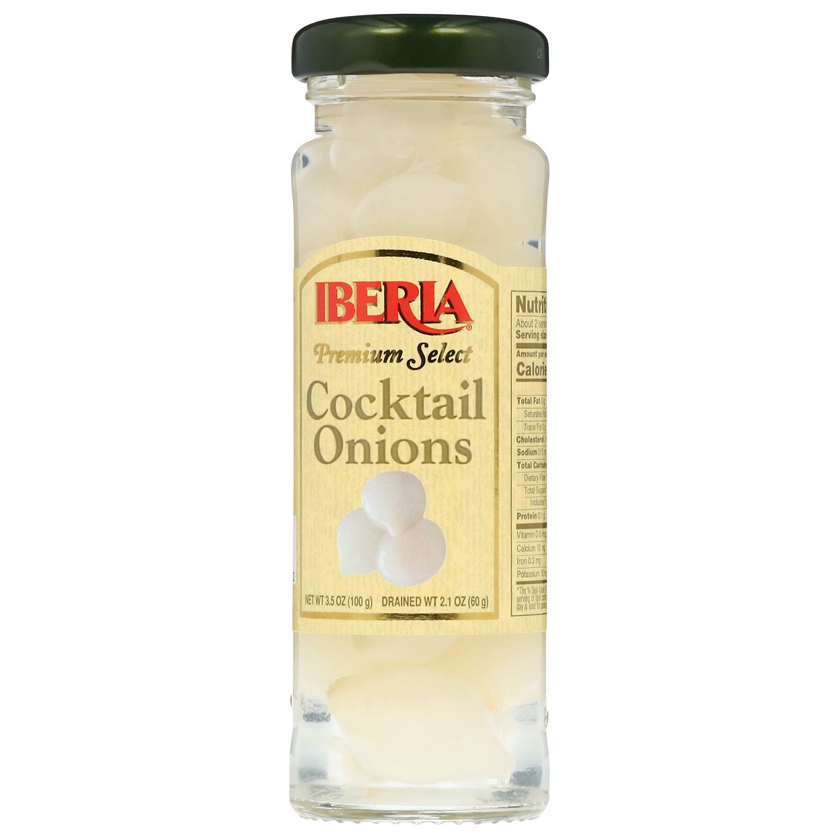 slide 8 of 13, Iberia Premium Select Cocktail Onions 3.5 oz, 3.5 oz