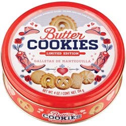 H-E-B Butter Cookies Holiday Tin