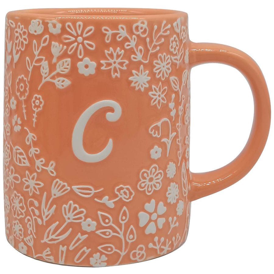 slide 1 of 1, Modern Expressions Monogram Mug (C), 1 ct