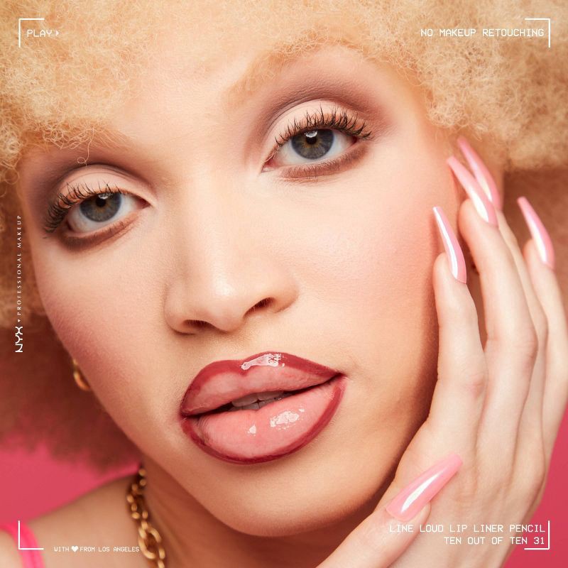 slide 4 of 9, NYX Professional Makeup Line Loud Lip Pencil, 0.04 oz