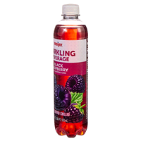 slide 3 of 29, Meijer Sparkling Black Raspberry Beverage - 17 oz, 17 oz