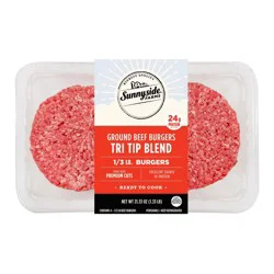 Sunnside Farms, Tri-Tip Beef Burgers