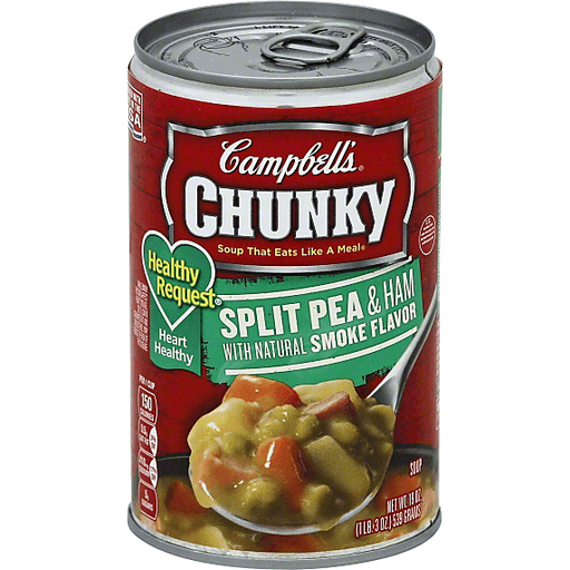 Campbell's Chunky Healthy Request Split Pea Ham Soup 19 oz Shipt