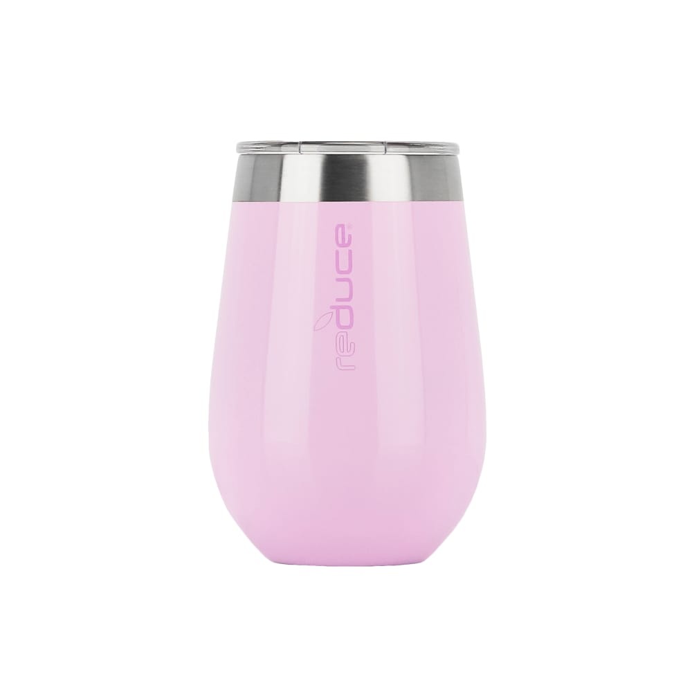 slide 1 of 1, Reduce Pink Wine Tumbler, 12 oz