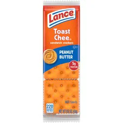 Lance ToastChee Peanut Butter Sandwich Crackers - 1.52 oz
