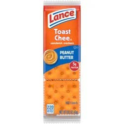Lance ToastChee Peanut Butter Sandwich Crackers
