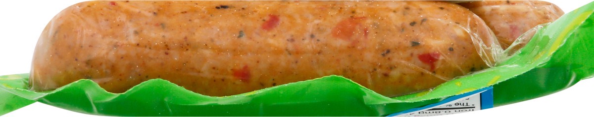 slide 4 of 9, al fresco Roasted Pepper & Asiago Chicken Sausage, 11 oz