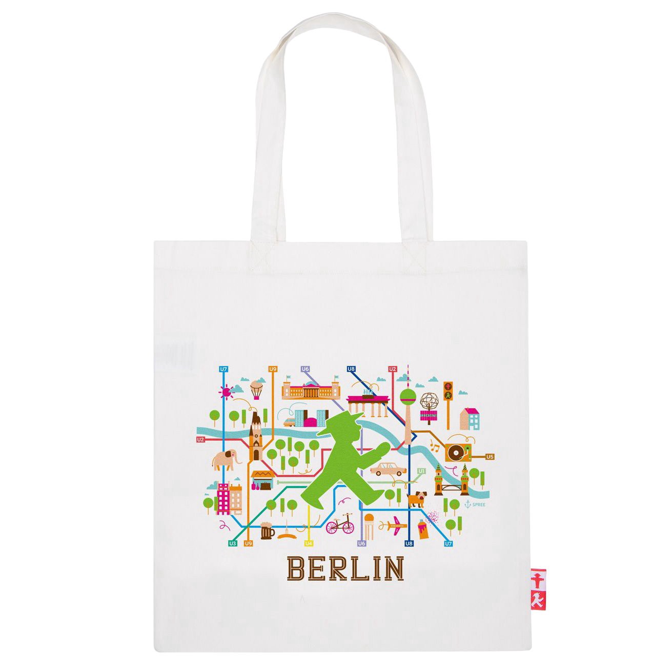 Ampelmann Berlin Cotton Tote Bag | Shipt