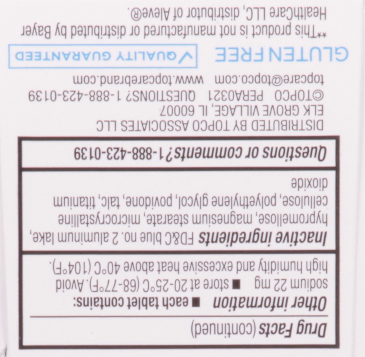 slide 4 of 9, TopCare Naproxin Sodium Pain Relie, 24 ct