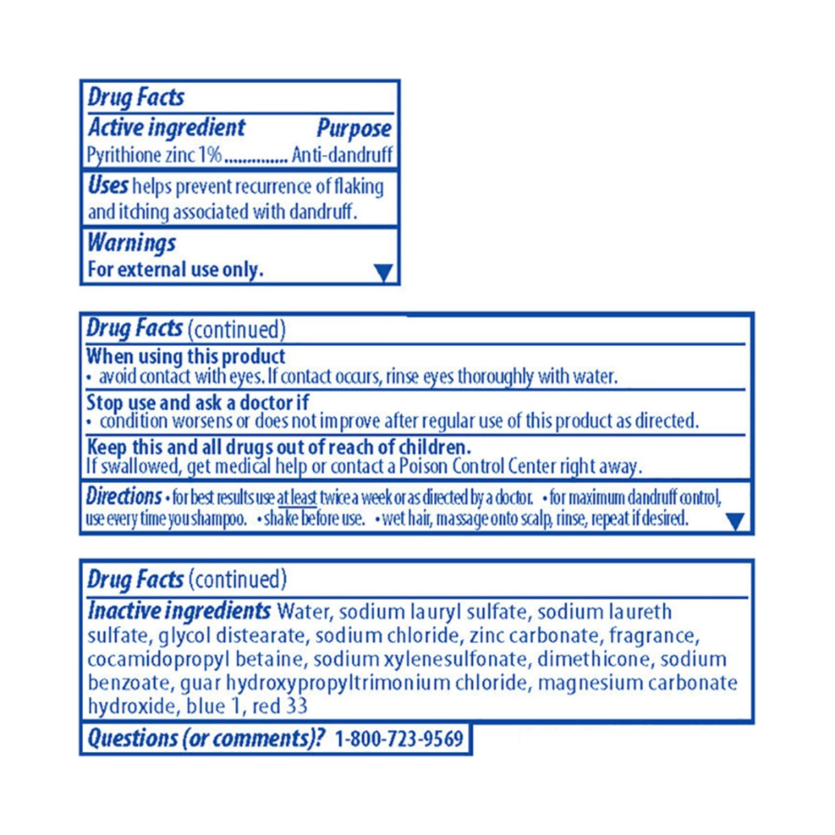 slide 6 of 9, Head & Shoulders Head and Shoulders Dandruff Shampoo, Anti-Dandruff Treatment, Classic Clean for Daily Use, Paraben Free, 1.7 oz, 1.7 fl oz