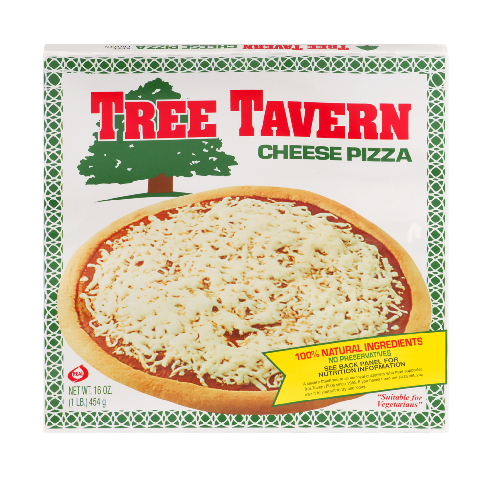 slide 1 of 1, Tree Tavern Cheese Pizza, 1 lb