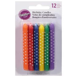 Wilton Birthday Candles 12 ea