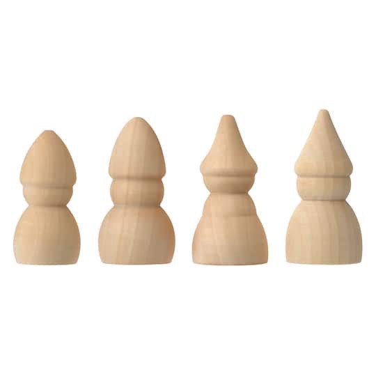 slide 1 of 3, Mixed Gnome Peg Figures By Creatology, 1.1 in