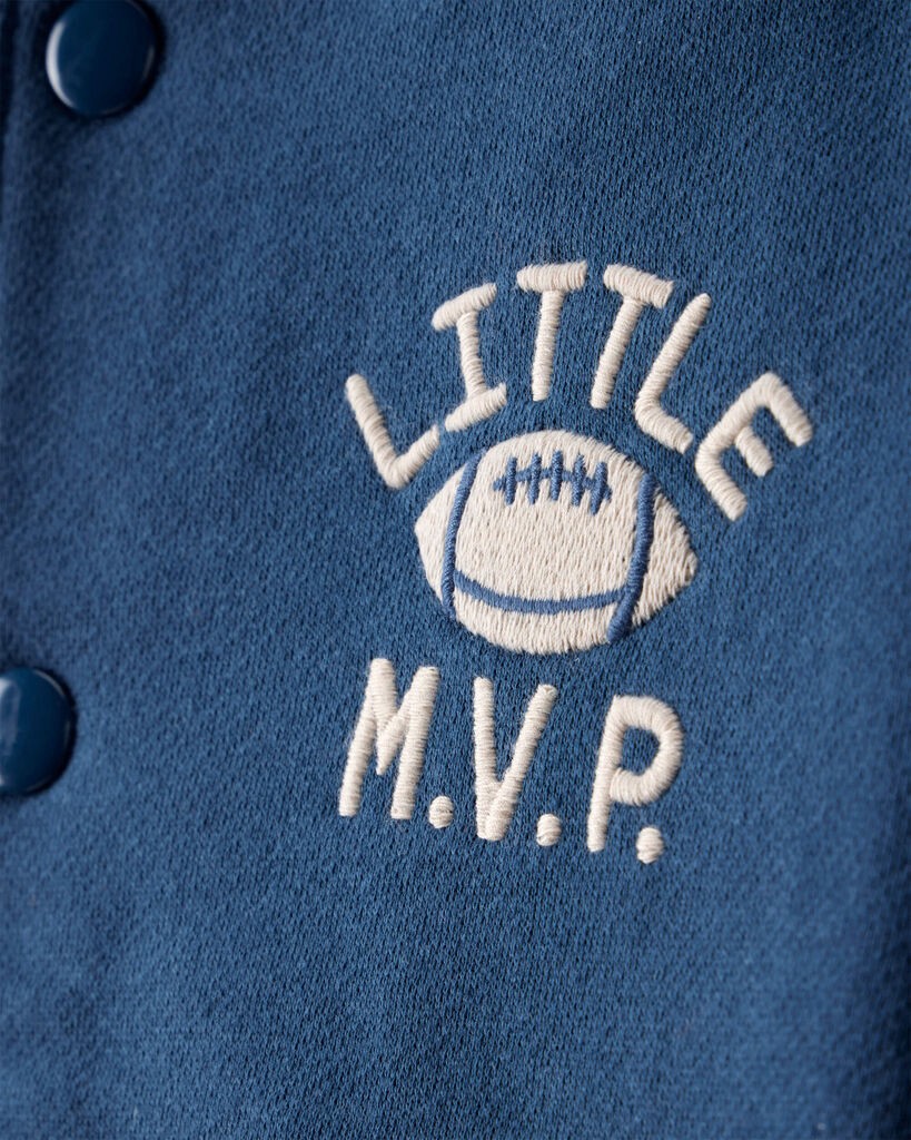 slide 4 of 5, Carter's Carters Toddler Boy 3-Piece Varsity Jacket Outfit Set Multi 5T, 3 pc