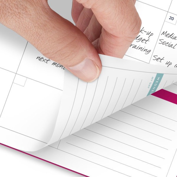 slide 4 of 8, 2024-2025 At-A-Glance Simplified By Emily Ley Weekly/Monthly Academic Planner, 7"" X 8-3/4"", Pink, July 2024 To June 2025, El27-805A, 1 ct