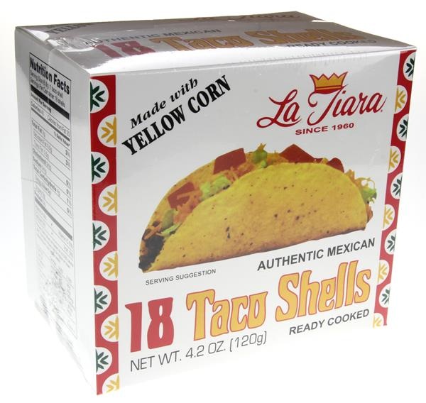 La Tiara Taco Shells Yellow Corn 4.2 oz Shipt