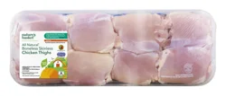 Nature's Basket All Natural Chicken Thighs, Boneless, Skinless, Value Pack