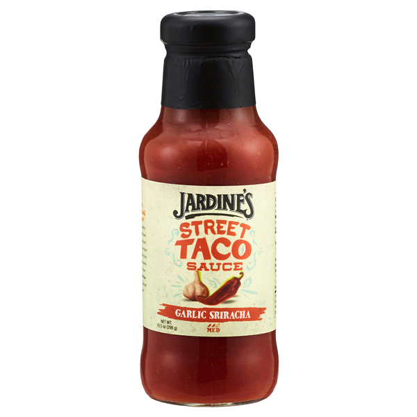 slide 1 of 1, Jardine's Street Taco Sauce - Garlic Sriracha, 10.5 oz