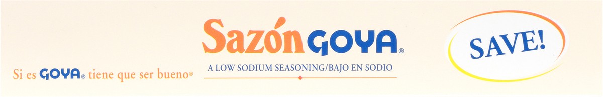 slide 2 of 9, Sazon Goya Coriander & Annatto Low Sodium Seasoning 20 packets Box, 20 ct