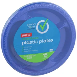 Simply Done Compartment Plates