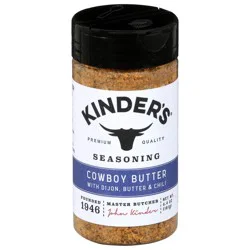 Kinder''s Cowboy Butter with Dijon, Butter & Chili Seasoning 6.4 oz