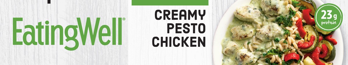 slide 2 of 7, Eating Well Creamy Pesto Chicken, 10 oz