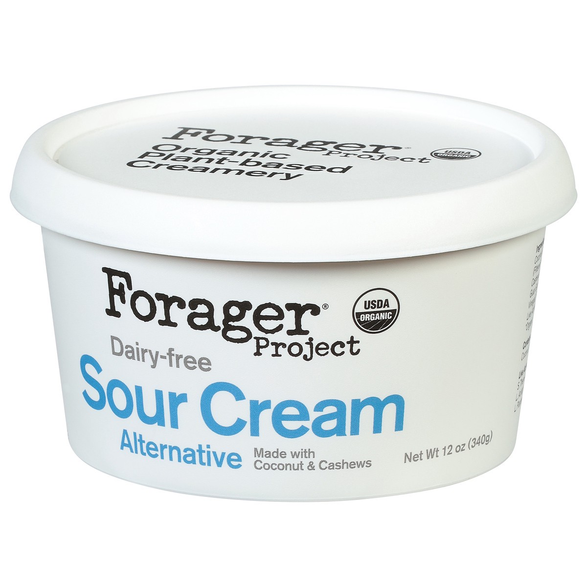 slide 5 of 9, Forager Project Dairy-Free Sour Cream Alternative 12 oz, 12 oz