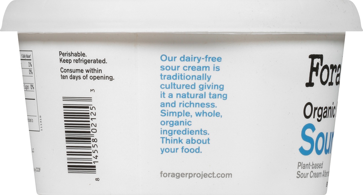 slide 7 of 10, Forager Project Sour Cream, 12 oz