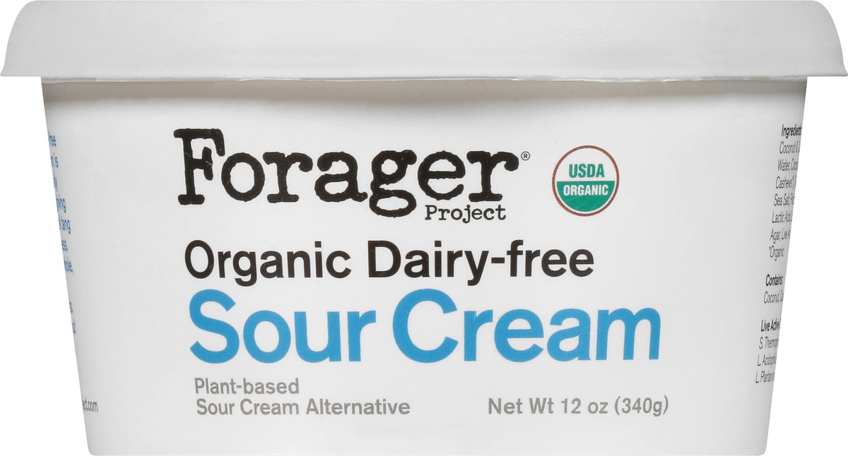 slide 9 of 10, Forager Project Sour Cream, 12 oz