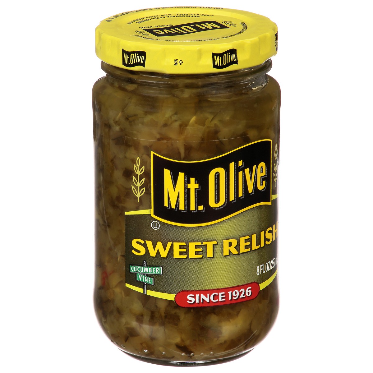 slide 6 of 9, Mt. Olive Sweet Relish 8 fl oz Jar, 8 fl oz