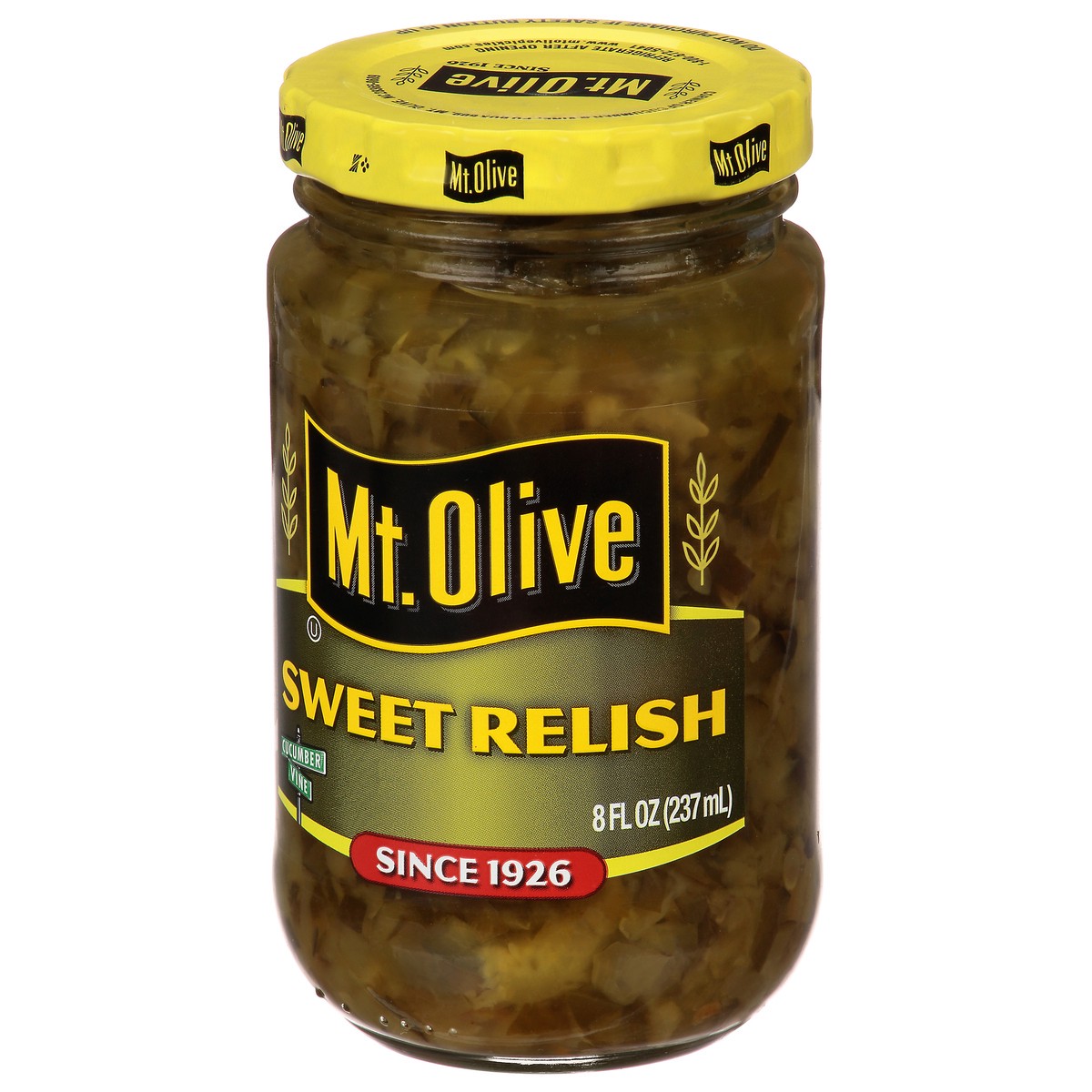 slide 7 of 9, Mt. Olive Sweet Relish 8 fl oz Jar, 8 fl oz