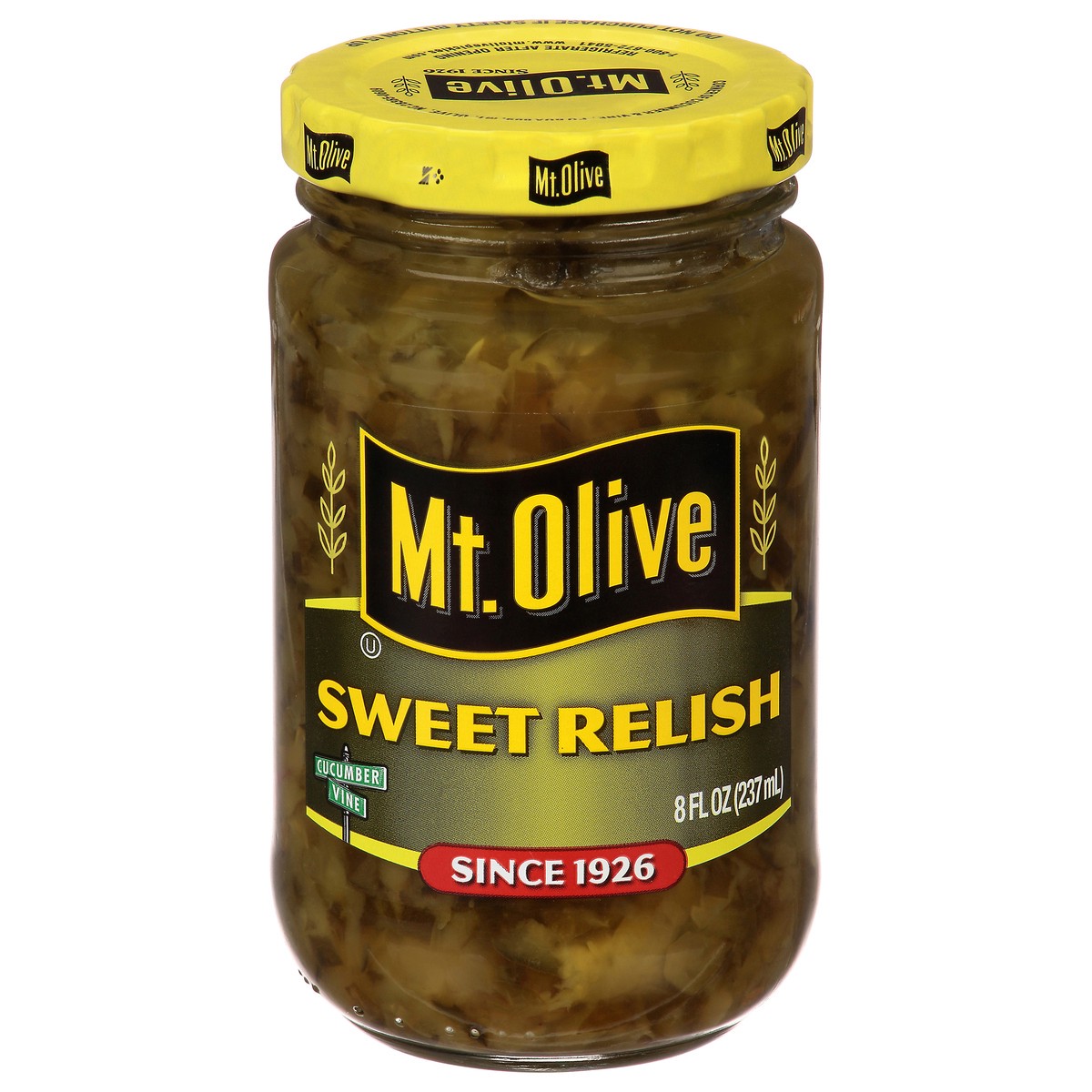 slide 1 of 9, Mt. Olive Sweet Relish - 8 fl oz, 8 fl oz