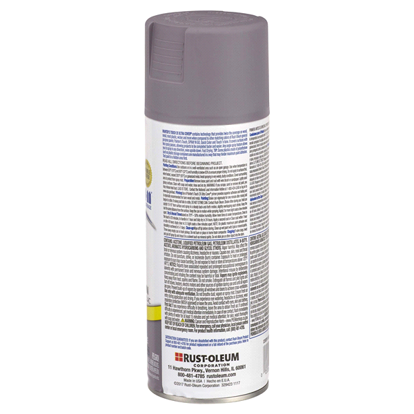 slide 8 of 9, Rust-Oleum Painters Touch 2X Ultra Cover Spray Paint - 329201, Satin Silver Lilac, 12 oz