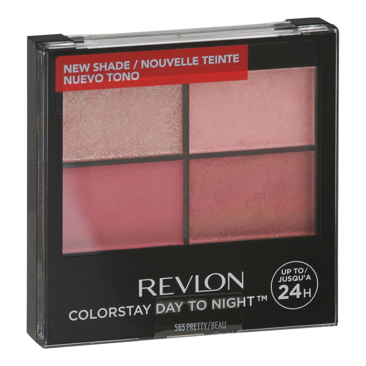 slide 4 of 13, Revlon ColorStay Day to Night Eyeshadow Quad, Pretty, 0.03 oz