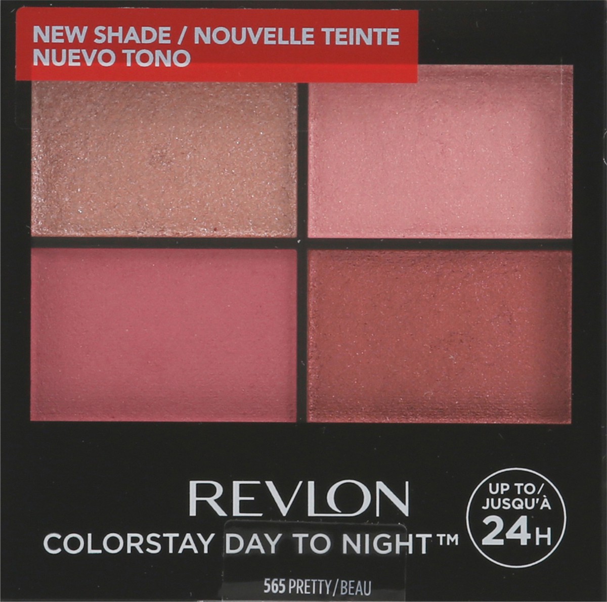 slide 9 of 13, Revlon ColorStay Day to Night Eyeshadow Quad, Pretty, 0.03 oz