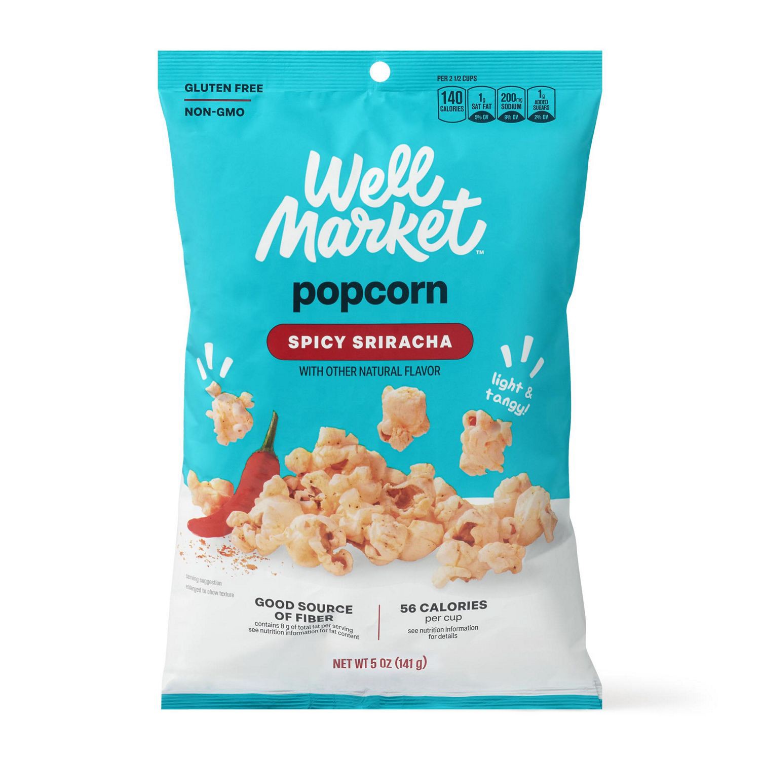 slide 1 of 3, Gold Emblem Abound Spicy Sriracha Heavenly Light Popcorn - 5 oz, 5 oz