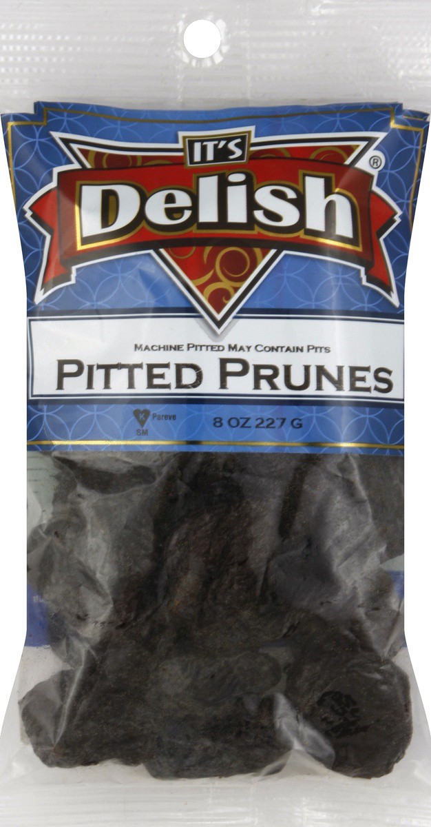 slide 3 of 4, It's Delish Prunes 8 oz, 8 oz