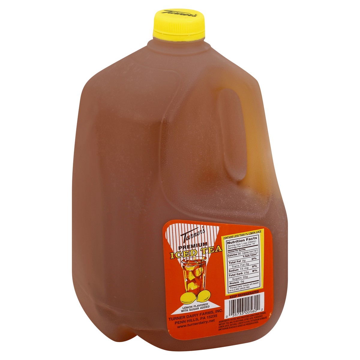 slide 5 of 5, Turner's Turners Premium Iced Tea Gallon - 1 gal, 1 gal