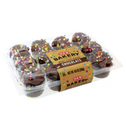 H-E-B Bakery Mini Cupcakes - Chocolate