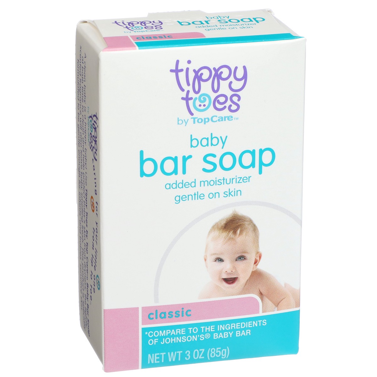 slide 3 of 9, Tippy Toes Baby Bar Soap, Classic, 3 oz