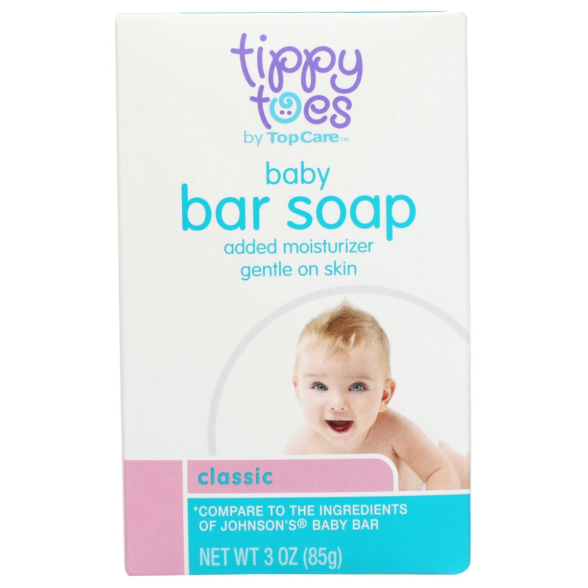 slide 9 of 9, Tippy Toes Baby Bar Soap, Classic, 3 oz