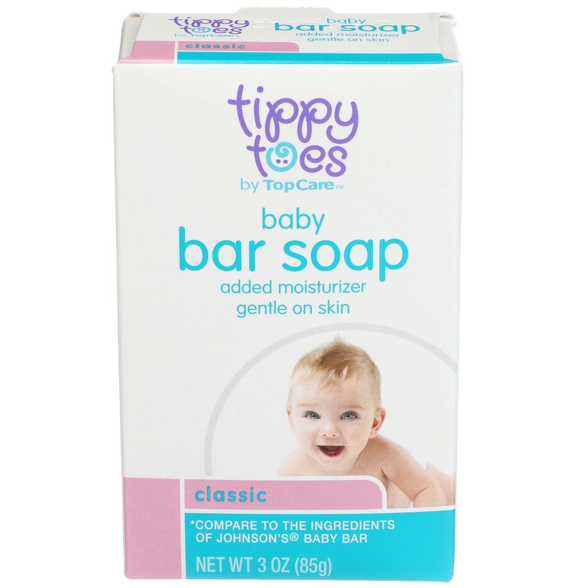 slide 1 of 9, Tippy Toes Baby Bar Soap, Classic, 3 oz