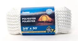 Kingcord Twisted Polyester Rope - White