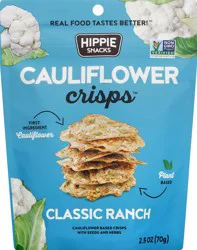 Hippie Snacks Classic Ranch Classic Ranch Cauliflower Crisps 2.5 oz